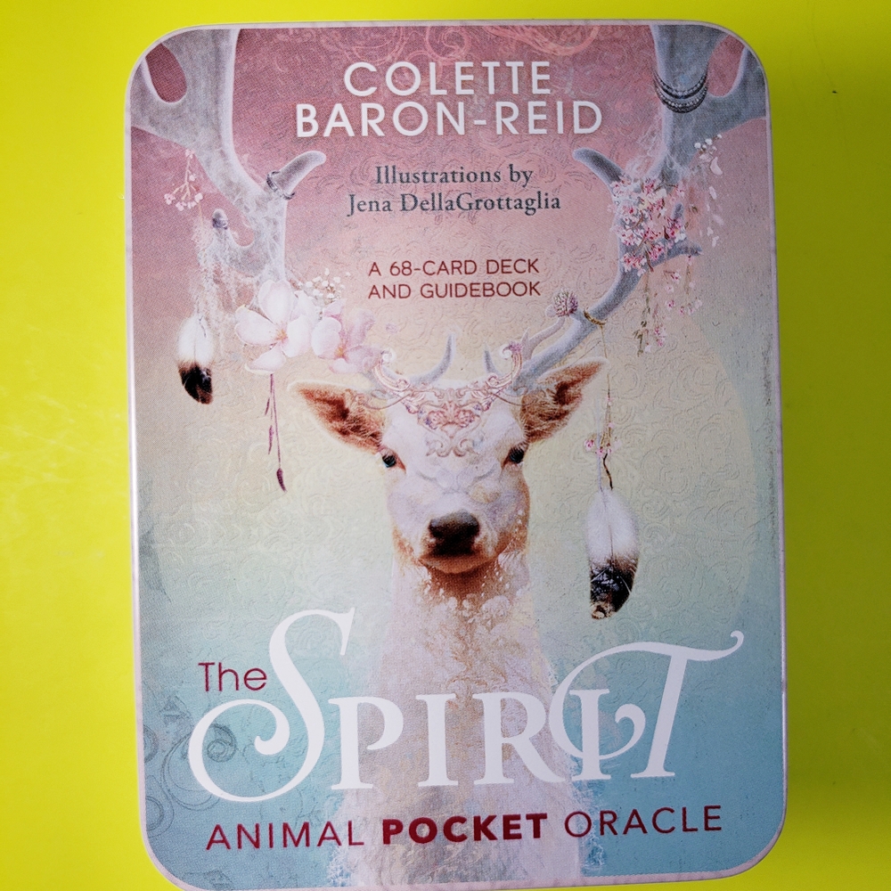 🆕️ The Spirit Animal Pocket Oracle Deck - In Tin with Guidebook - Brand New